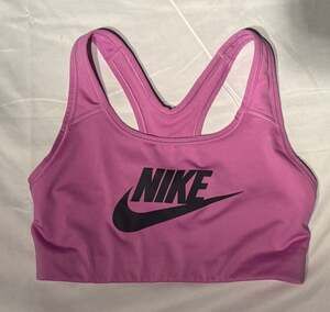 Nike Women's Classic Swoosh Futura Small (S) Sports Bra